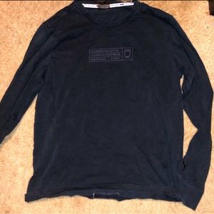 Puma Bounce Long Sleeve Men's Basketball Tee Size Medium
